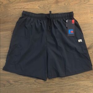 NWT - Russell Athletic Dark Blue Shorts: Men’s Large
